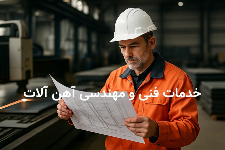 خدمات فنی و مهندسی آهن آلات